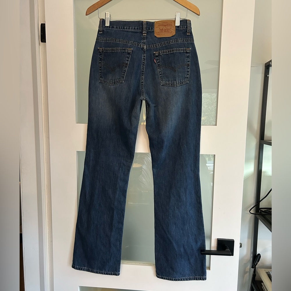 Vintage 516 Levi’s Classic Blue Denim Jeans - size 7 - made in Canada - Picture 5 of 9